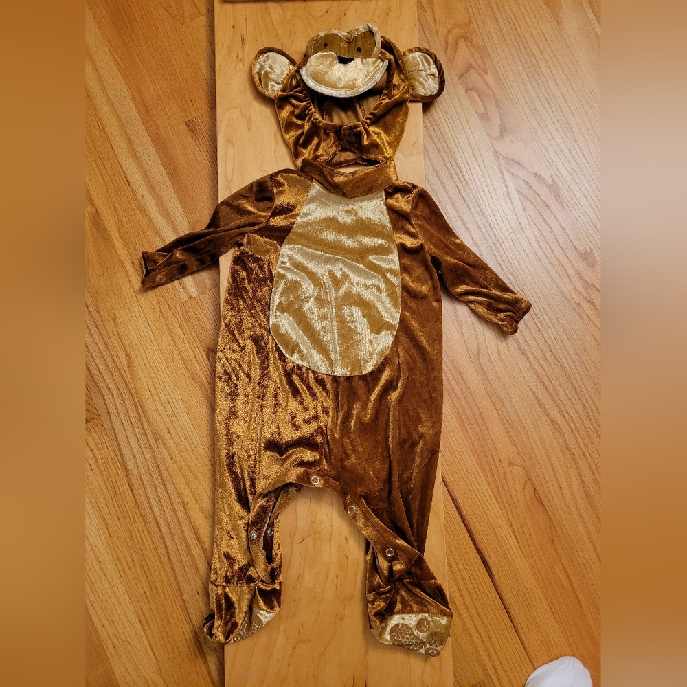 Halloween costume monkey size 6-12 months